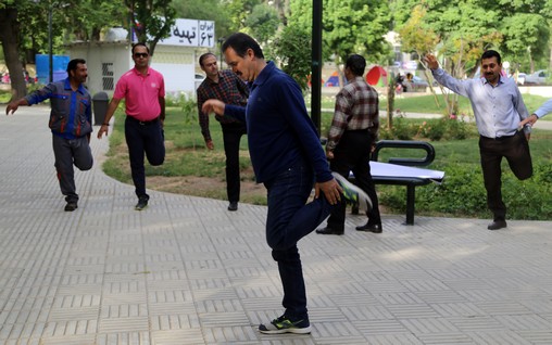 برگزاری همایش پیاده روی به مناسبت هفته سلامت در مرکز فارس 38