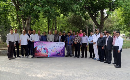 برگزاری همایش پیاده روی به مناسبت هفته سلامت در مرکز فارس 41