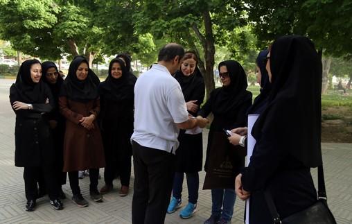 برگزاری همایش پیاده روی به مناسبت هفته سلامت در مرکز فارس 47