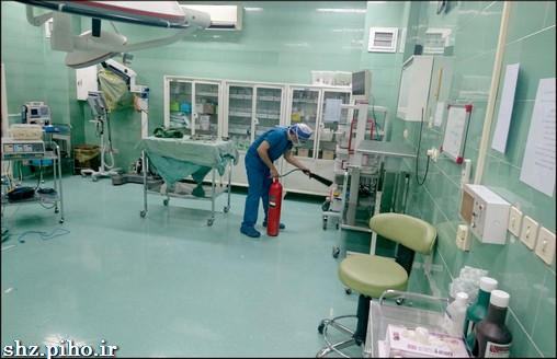 گزارش تصویری/ اجرای مانور تخلیه اتاق عمل در بهداشت و درمان صنعت نفت فارس و هرمزگان 5