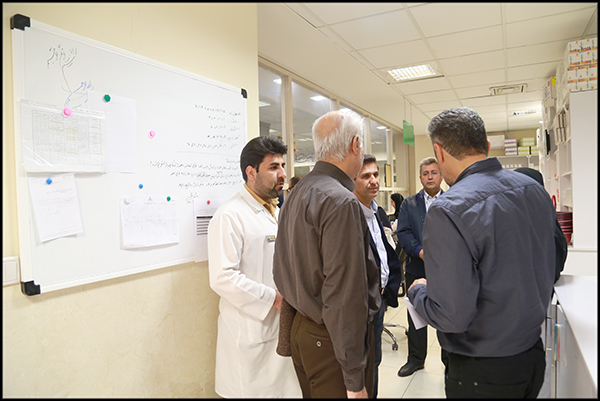 گزارش تصویری/ بازدید رییس بهداشت و درمان صنعت نغت فارس و هرمزگان از مراکز درمانی امام علی و مرودشت 26