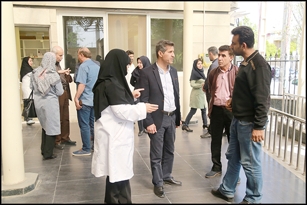 گزارش تصویری/ بازدید رییس بهداشت و درمان صنعت نغت فارس و هرمزگان از مراکز درمانی امام علی و مرودشت 28