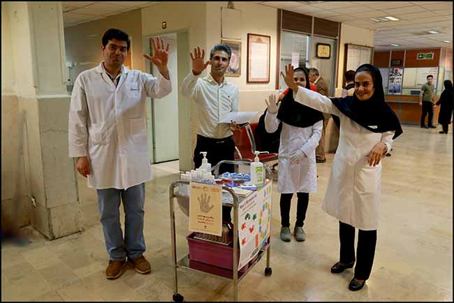 گزارش تصویری/ گرامیداشت روز بهداشت دست در بهداشت و درمان صنعت نفت فارس و هرمزگان1 8