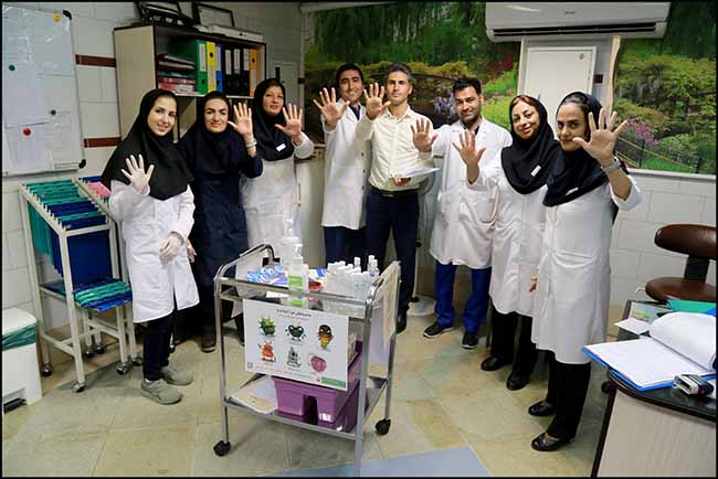 گزارش تصویری/ گرامیداشت روز بهداشت دست در بهداشت و درمان صنعت نفت فارس و هرمزگان1 10