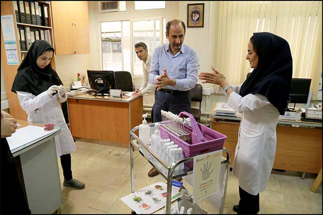گزارش تصویری/ گرامیداشت روز بهداشت دست در بهداشت و درمان صنعت نفت فارس و هرمزگان1 23