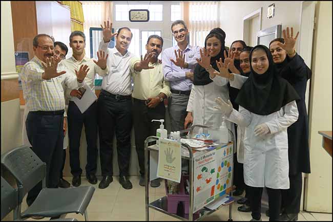 گزارش تصویری/ گرامیداشت روز بهداشت دست در بهداشت و درمان صنعت نفت فارس و هرمزگان1 25
