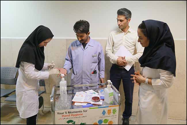 گزارش تصویری/ گرامیداشت روز بهداشت دست در بهداشت و درمان صنعت نفت فارس و هرمزگان1 26