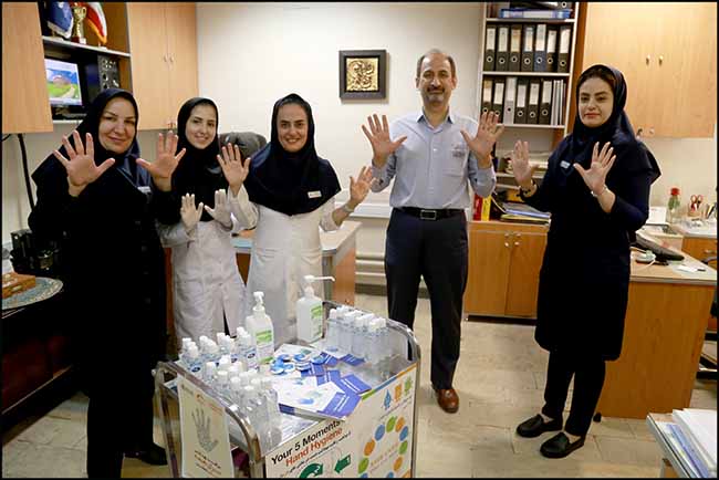 گزارش تصویری/ گرامیداشت روز بهداشت دست در بهداشت و درمان صنعت نفت فارس و هرمزگان1 28