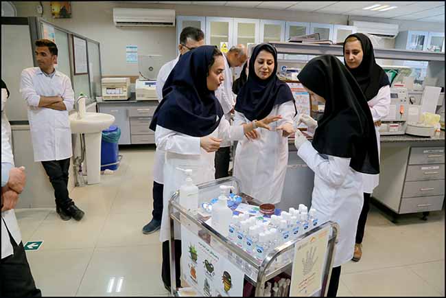 گزارش تصویری/ گرامیداشت روز بهداشت دست در بهداشت و درمان صنعت نفت فارس و هرمزگان1 33