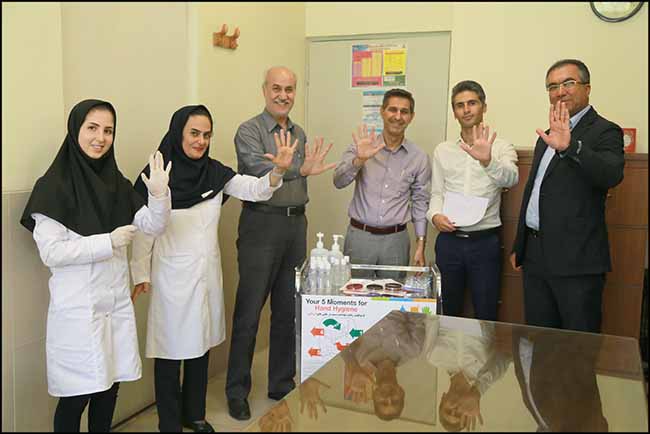 گزارش تصویری/ گرامیداشت روز بهداشت دست در بهداشت و درمان صنعت نفت فارس و هرمزگان