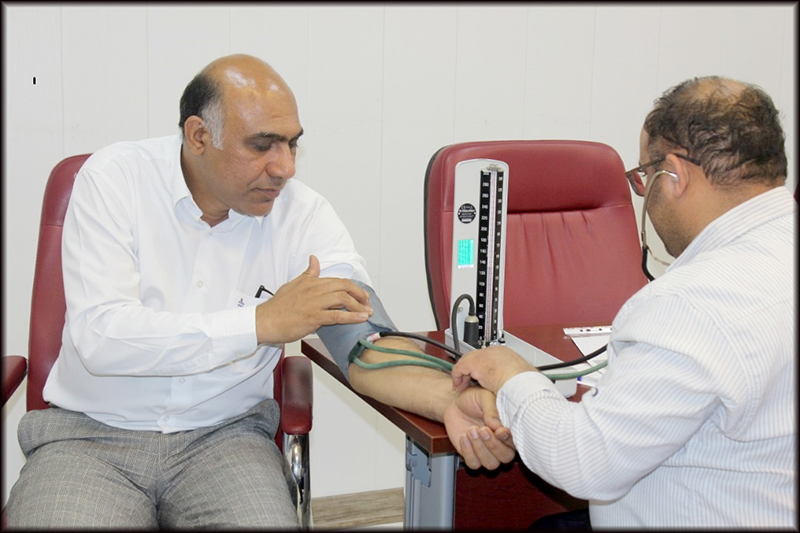 اجرای طرح بسیج ملی فشار خون در منطقه هرمزگان 3