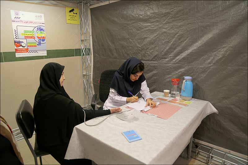 ثبت 4 هزار و 956 مورد کنترل فشار خون در منطقه فارس  1