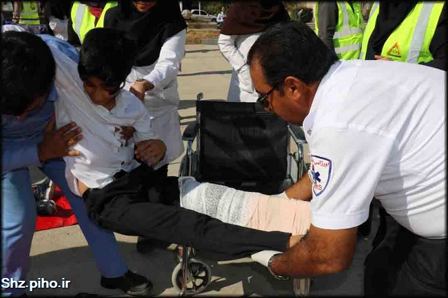 گزارش تصویری/ برگزاری مانور زلزله توسط بهداشت و درمان صنعت نفت منطقه هرمزگان 13