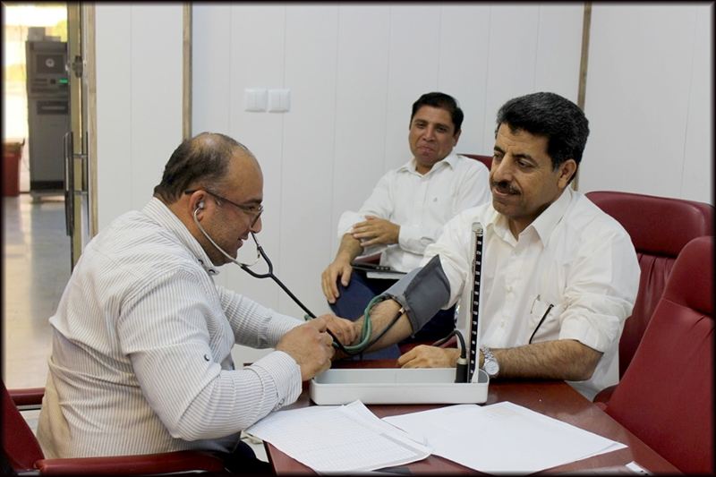 اجرای طرح بسیج ملی فشار خون در منطقه هرمزگان 4
