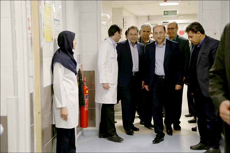 گزارش تصویری/ بازدید مدیرعامل بهداشت و درمان صنعت از مرکز آموزشی درمانی سوانح سوختگی و ترمیمی حضرت امیرالمومنین(ع) و مرکز درمانی آموزشی، پژوهشی و درمانی ابوعلی سینا 3