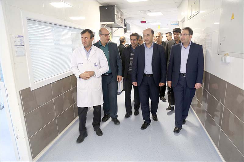 گزارش تصویری/ بازدید مدیرعامل بهداشت و درمان صنعت از مرکز آموزشی درمانی سوانح سوختگی و ترمیمی حضرت امیرالمومنین(ع) و مرکز درمانی آموزشی، پژوهشی و درمانی ابوعلی سینا 5