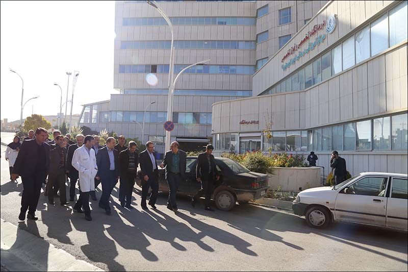 گزارش تصویری/ بازدید مدیرعامل بهداشت و درمان صنعت از مرکز آموزشی درمانی سوانح سوختگی و ترمیمی حضرت امیرالمومنین(ع) و مرکز درمانی آموزشی، پژوهشی و درمانی ابوعلی سینا 18