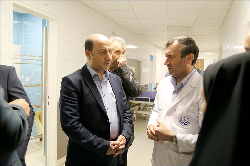 گزارش تصویری/ بازدید مدیرعامل بهداشت و درمان صنعت از مرکز آموزشی درمانی سوانح سوختگی و ترمیمی حضرت امیرالمومنین(ع) و مرکز درمانی آموزشی، پژوهشی و درمانی ابوعلی سینا 26
