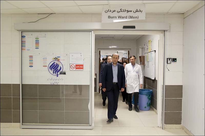 گزارش تصویری/ بازدید مدیرعامل بهداشت و درمان صنعت از مرکز آموزشی درمانی سوانح سوختگی و ترمیمی حضرت امیرالمومنین(ع) و مرکز درمانی آموزشی، پژوهشی و درمانی ابوعلی سینا 27