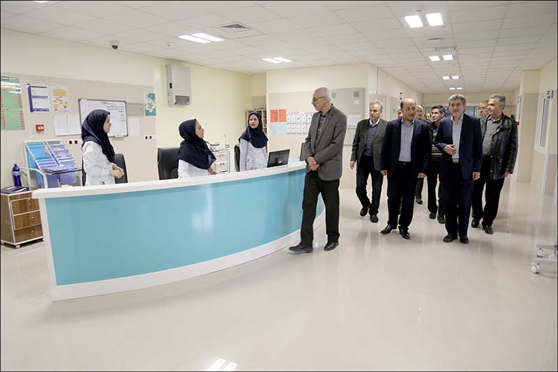 بازدید مدیرعامل بهداشت و درمان صنعت از مرکز آموزشی درمانی سوانح سوختگی و ترمیمی حضرت امیرالمومنین(ع) و مرکز درمانی آموزشی، پژوهشی و درمانی ابوعلی سینا2 2 3