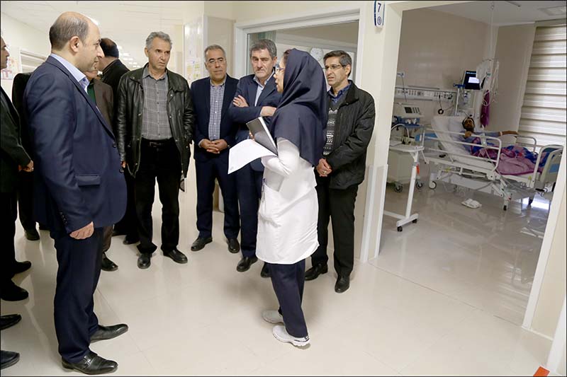بازدید مدیرعامل بهداشت و درمان صنعت از مرکز آموزشی درمانی سوانح سوختگی و ترمیمی حضرت امیرالمومنین(ع) و مرکز درمانی آموزشی، پژوهشی و درمانی ابوعلی سینا2 2 4