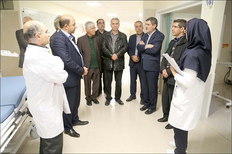 بازدید مدیرعامل بهداشت و درمان صنعت از مرکز آموزشی درمانی سوانح سوختگی و ترمیمی حضرت امیرالمومنین(ع) و مرکز درمانی آموزشی، پژوهشی و درمانی ابوعلی سینا2 2 5