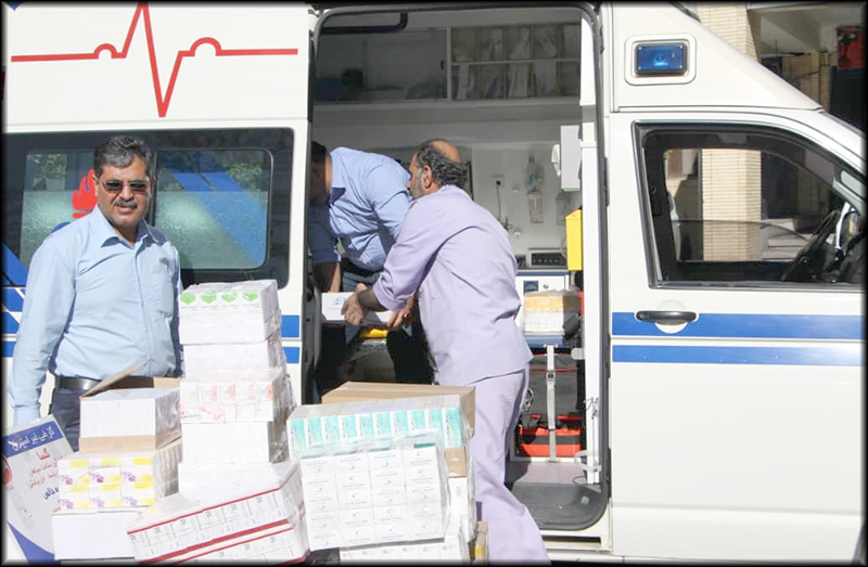 تیم امداد پزشکی بهداشت و درمان صنعت نفت فارس و هرمزگان به یاری سیل زدگان سیستان و بلوچستان و هرمزگان شتافت + گزارش تصویری 5