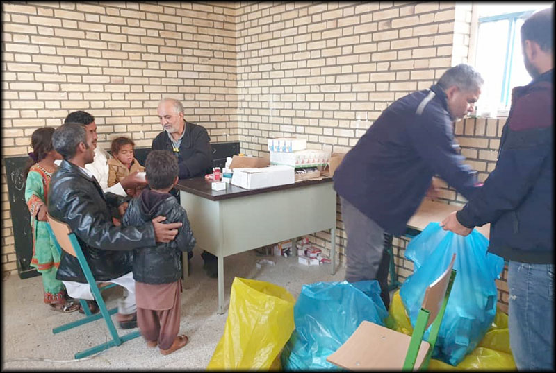 تیم امداد پزشکی بهداشت و درمان صنعت نفت فارس و هرمزگان به یاری سیل زدگان سیستان و بلوچستان و هرمزگان شتافت + گزارش تصویری 10