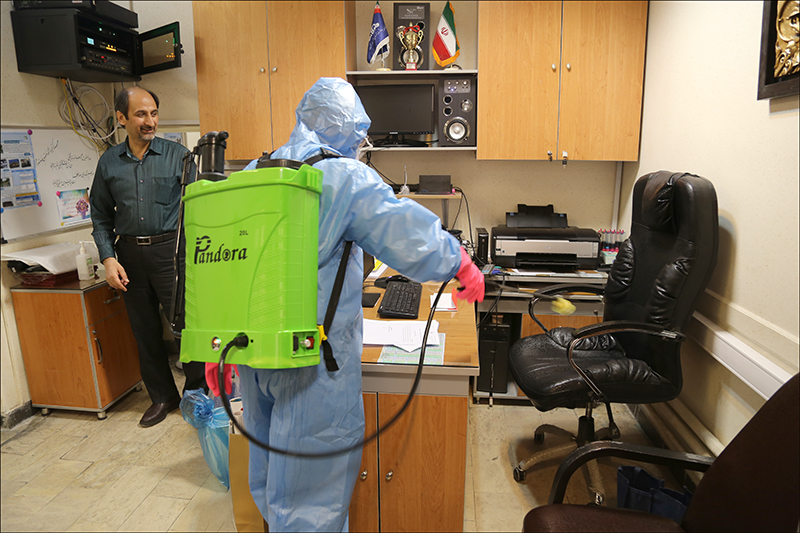 اقدامات منطقه فارس برای مقابله با کرونا/ گزارش تصویری 42