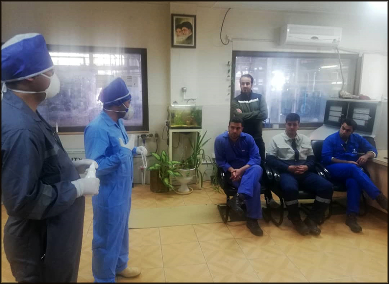 اقدامات منطقه فارس برای مقابله با کرونا/ گزارش تصویری 45