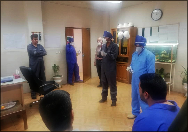 اقدامات منطقه فارس برای مقابله با کرونا/ گزارش تصویری 46