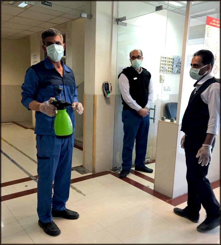 اقدامات منطقه فارس برای مقابله با کرونا/ گزارش تصویری 52