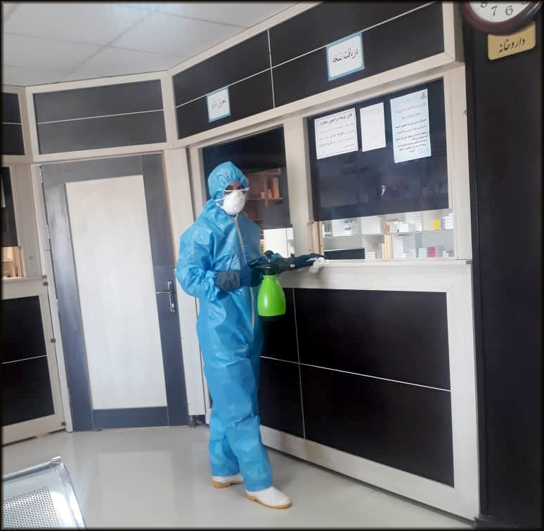 اقدامات منطقه فارس برای مقابله با کرونا/ گزارش تصویری 54