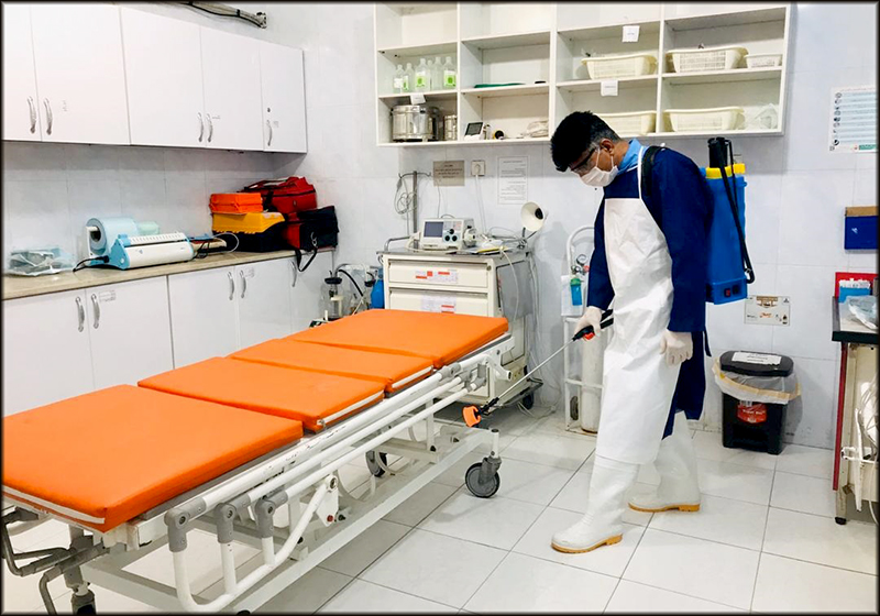 اقدامات بهداشت و درمان منطقه هرمزگان برای مقابله با کرونا   5