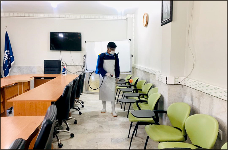 اقدامات بهداشت و درمان منطقه هرمزگان برای مقابله با کرونا   6