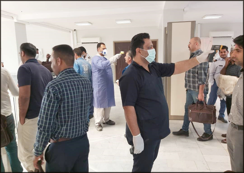 اقدامات بهداشت و درمان منطقه هرمزگان برای مقابله با کرونا   11