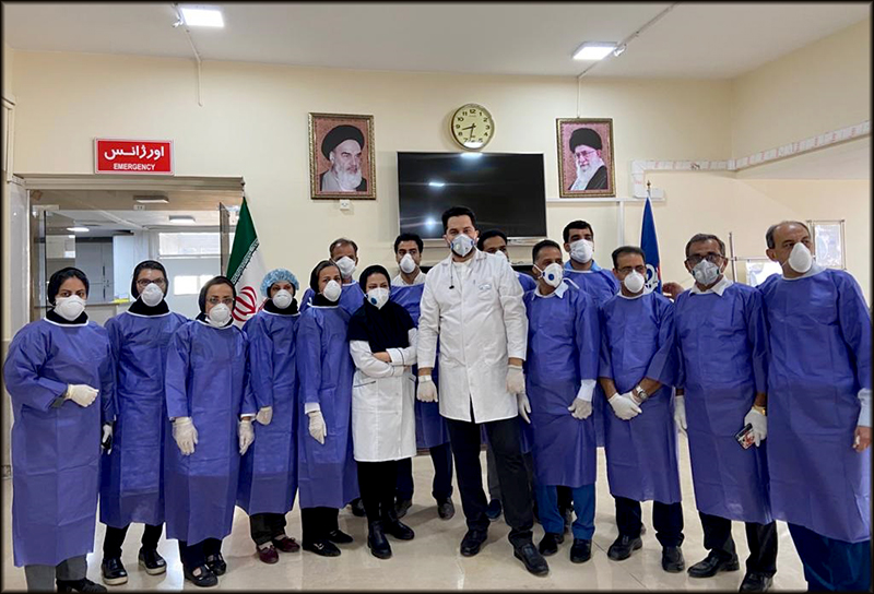 اقدامات بهداشت و درمان منطقه هرمزگان برای مقابله با کرونا   29