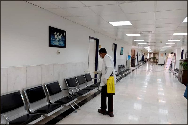 اقدامات بهداشت و درمان منطقه هرمزگان برای مقابله با کرونا   37