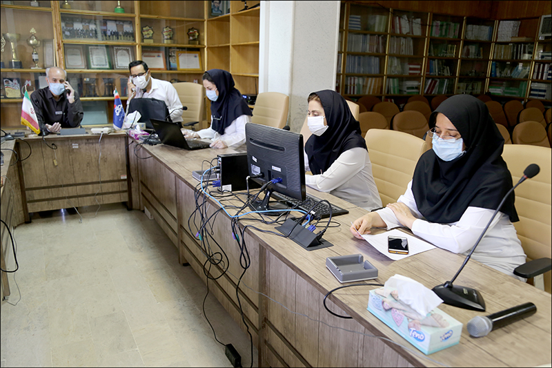 راه اندازی سامانه غربالگری کرونا ویروس دربهداشت ودرمان صنعت نفت فارس و هرمزگان 2