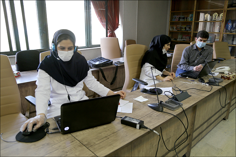 راه اندازی سامانه غربالگری کرونا ویروس دربهداشت ودرمان صنعت نفت فارس و هرمزگان 3