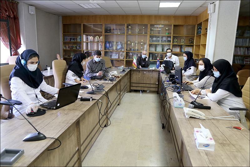 راه اندازی سامانه غربالگری کرونا ویروس دربهداشت ودرمان صنعت نفت فارس و هرمزگان