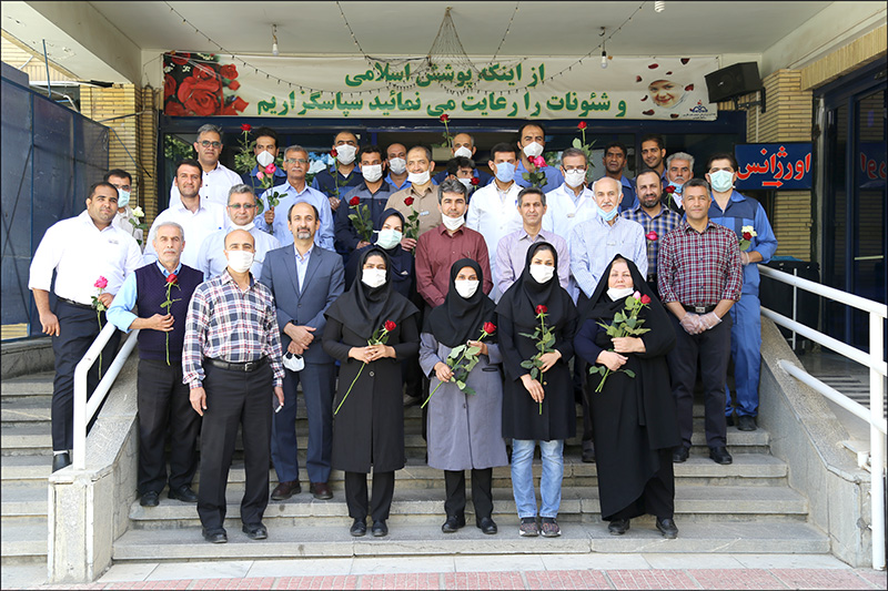 گرامی داشت روز کارگر و تقدیر از زحمات پرسنل بهداشت و درمان در ایام شیوع کرونا 10