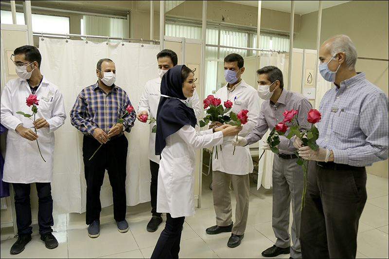 گرامی داشت روز کارگر و تقدیر از زحمات پرسنل بهداشت و درمان در ایام شیوع کرونا 17
