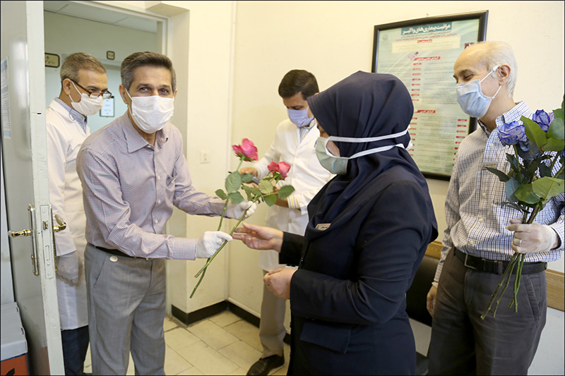 گرامی داشت روز کارگر و تقدیر از زحمات پرسنل بهداشت و درمان در ایام شیوع کرونا 41