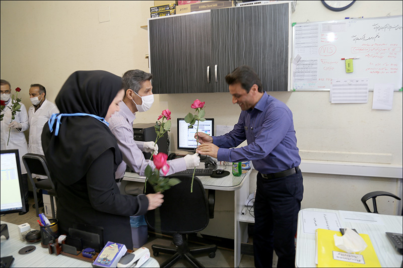 گرامی داشت روز کارگر و تقدیر از زحمات پرسنل بهداشت و درمان در ایام شیوع کرونا 49