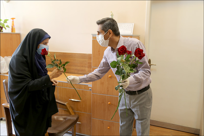 گرامی داشت روز کارگر و تقدیر از زحمات پرسنل بهداشت و درمان در ایام شیوع کرونا 57