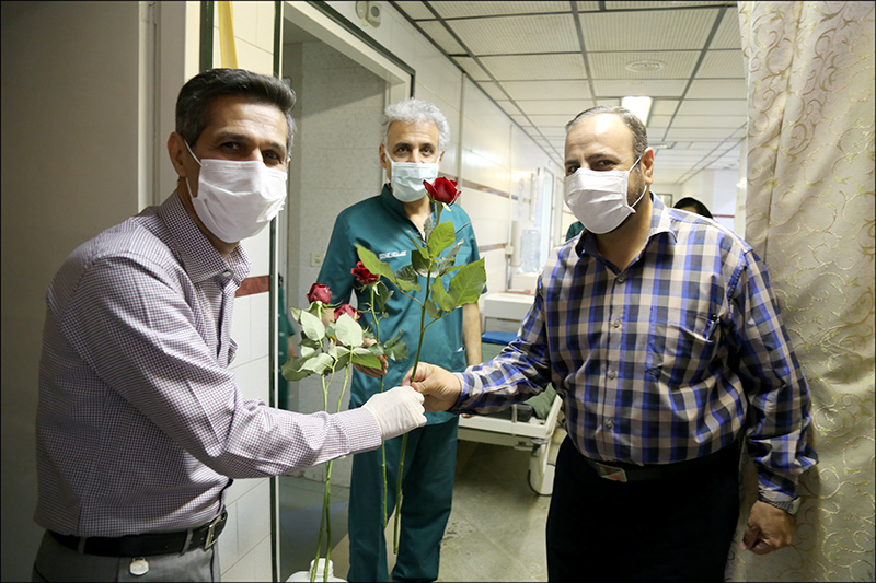 گرامی داشت روز کارگر و تقدیر از زحمات پرسنل بهداشت و درمان در ایام شیوع کرونا 62