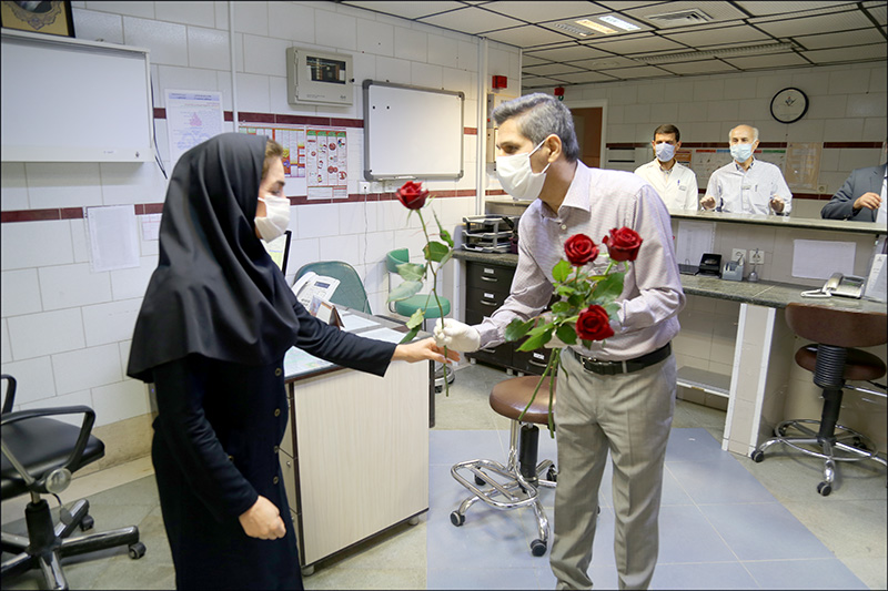 گرامی داشت روز کارگر و تقدیر از زحمات پرسنل بهداشت و درمان در ایام شیوع کرونا 64