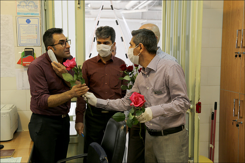 گرامی داشت روز کارگر و تقدیر از زحمات پرسنل بهداشت و درمان در ایام شیوع کرونا 75