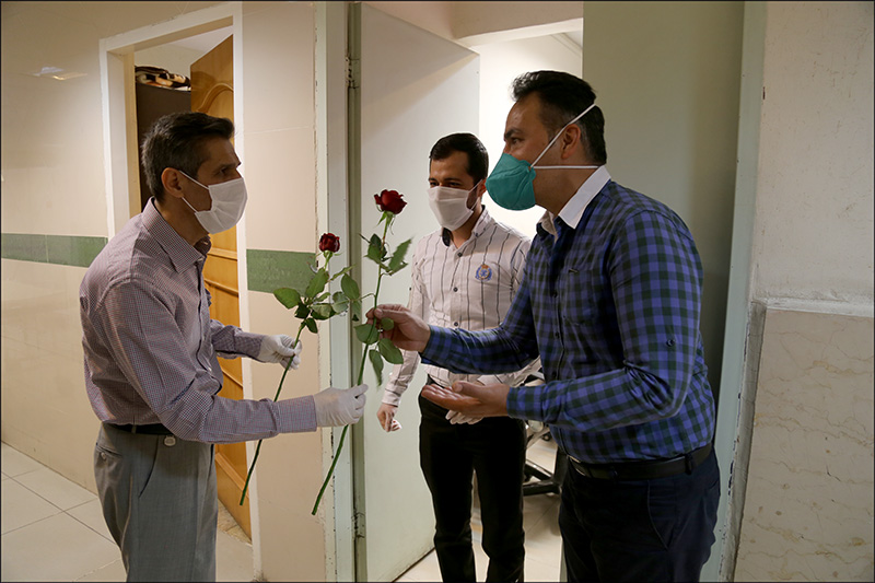 گرامی داشت روز کارگر و تقدیر از زحمات پرسنل بهداشت و درمان در ایام شیوع کرونا 80